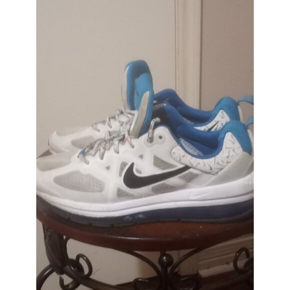 Nike Boy's Air Max Genome White Blue DM7600 100 Fashion Shoes Size 7Y - Picture 9 of 14